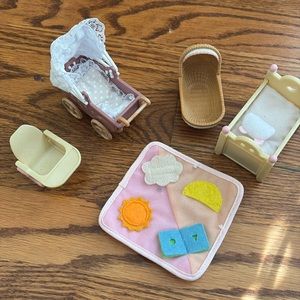 Calico critter baby set